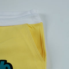 Toddler Yellow Twill Shorts Bright & Durable