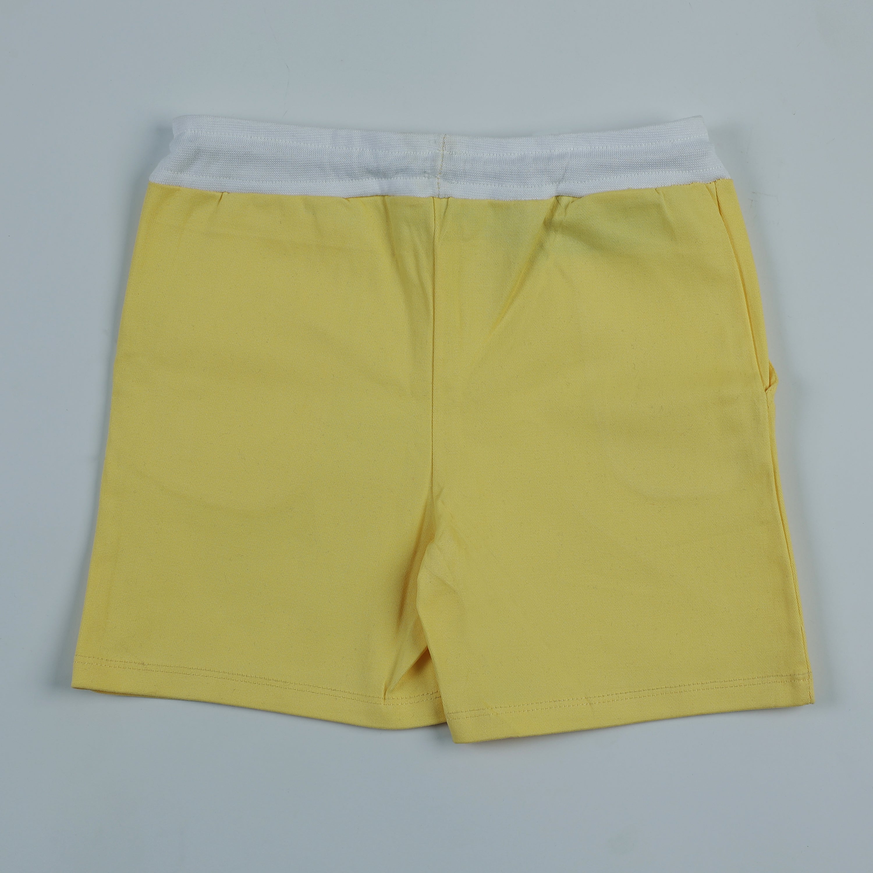 Toddler Yellow Twill Shorts Bright & Durable