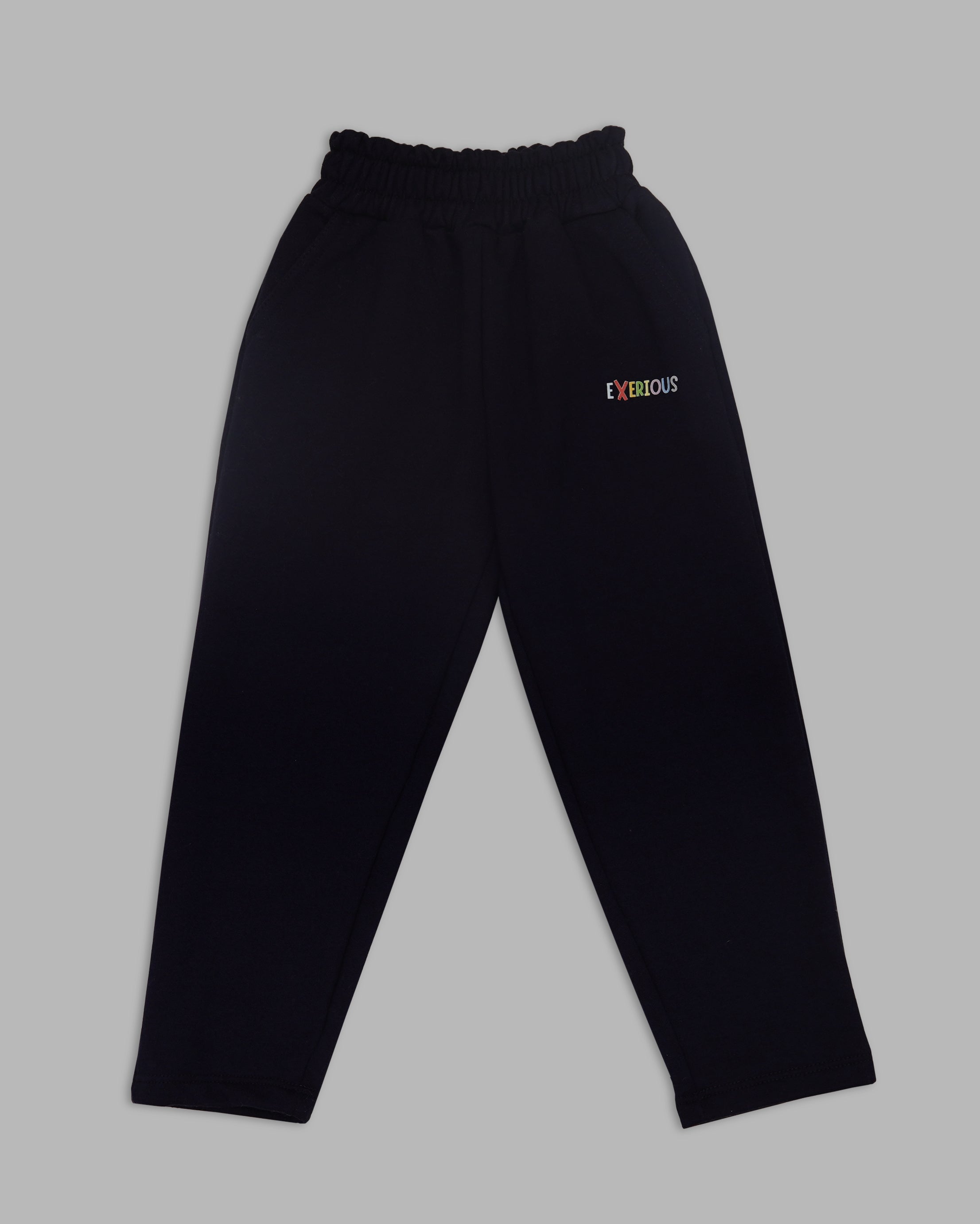 Toddler Black Jersey Sweatshirt With Trouser